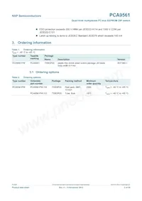PCA9561D Datasheet Page 2