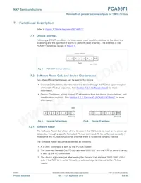 PCA9571GUX Datasheet Page 5