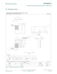 PCA9571GUX Datasheet Page 21