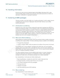 PCA9571GUX Datasheet Page 22