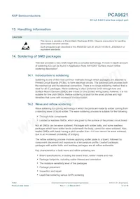 PCA9621PW Datasheet Page 13