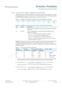 PCA9665PW/S911 Datasheet Page 15