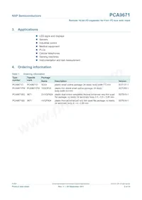 PCA9671DB Datasheet Pagina 2