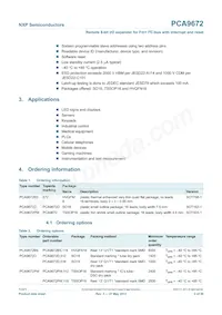 PCA9672D Datasheet Page 2