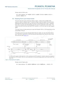 PCA9674PW/S911 Datasheet Page 16