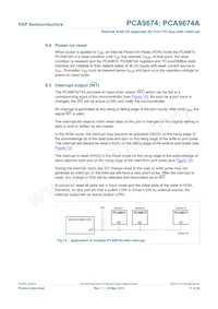 PCA9674PW/S911 Datasheet Page 17