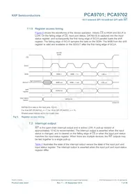PCA9702PW Datasheet Page 7