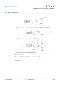 PCA9703PW Datasheet Page 17