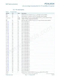 PCAL6534EVJ Datasheet Page 6