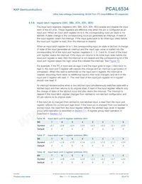 PCAL6534EVJ Datasheet Pagina 20