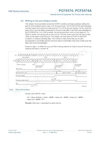 PCF8574AT/3 Datasheet Page 8