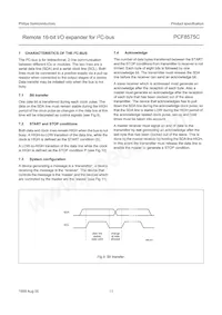 PCF8575CTS/1 Datasheet Page 11