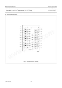 PCF8575CTS/1 Datasheet Page 16