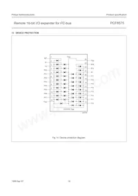 PCF8575TS/1 Datasheet Page 16
