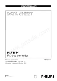 PCF8584P數據表 封面