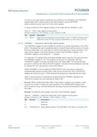 PCU9669B Datasheet Page 22