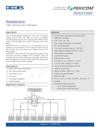PI2SSD3212ZLE Datasheet Cover