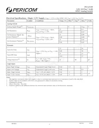 PI3A3159ZCEX Datasheet Page 4