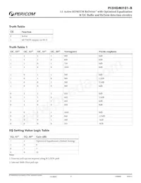 PI3HDMI101-BZHE Datasheet Page 6
