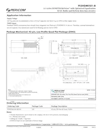 PI3HDMI101-BZHE Datasheet Page 16