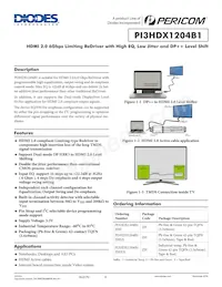PI3HDX1204B1ZHE Datenblatt Cover