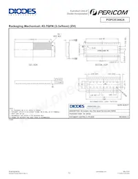 PI3PCIE3442AZLEX-55 Datasheet Page 12