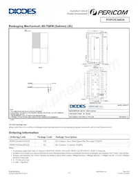 PI3PCIE3442AZLEX-55 데이터 시트 페이지 13