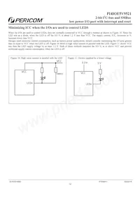 PI4IOE5V9521XTEX數據表 頁面 12