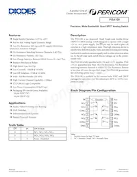 PI5A100WE Datasheet Cover