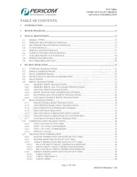 PI7C7300ANAE Datasheet Page 5