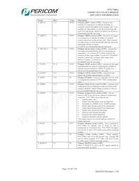 PI7C7300ANAE Datasheet Page 14