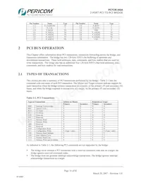 PI7C8140AMAE Datasheet Page 16
