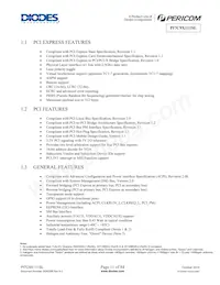 PI7C9X111SLBFDE Datasheet Page 11