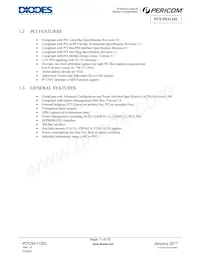 PI7C9X112SLFDEX Datasheet Page 11