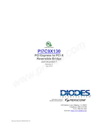 PI7C9X130DNDE Datenblatt Cover
