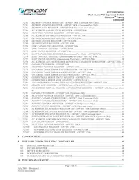 PI7C9X20303SLCFDEX Datasheet Pagina 7