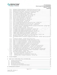 PI7C9X20303ULAZPE Datasheet Page 7