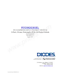 PI7C9X2G303ELZXEX Datasheet Cover