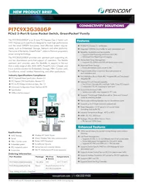 PI7C9X2G308GPANJE Datasheet Cover
