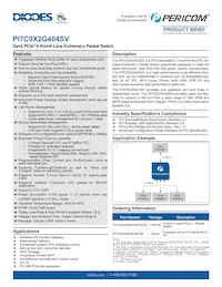 PI7C9X2G404SVAFDEEX Datenblatt Cover