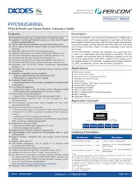PI7C9X2G608ELAZXAE Datasheet Cover