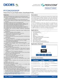 PI7C9X2G608GPANJEX Datenblatt Cover