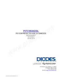 PI7C9X442SLBFDE Datenblatt Cover