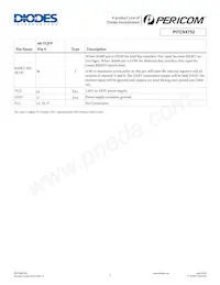 PI7C9X752FAE Datasheet Page 7