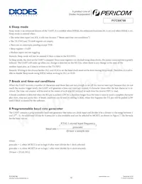 PI7C9X798ME Datasheet Page 18