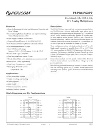 PS398CSEEX Datasheet Cover