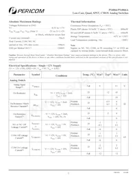 PS4066ACSDEX Datasheet Page 2