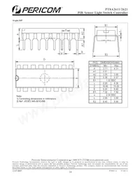 PT8A2621WEX Datasheet Page 14