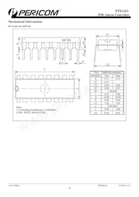 PT8A263WEX Datasheet Page 10