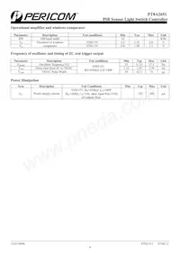 PT8A2651WEX Datasheet Page 4